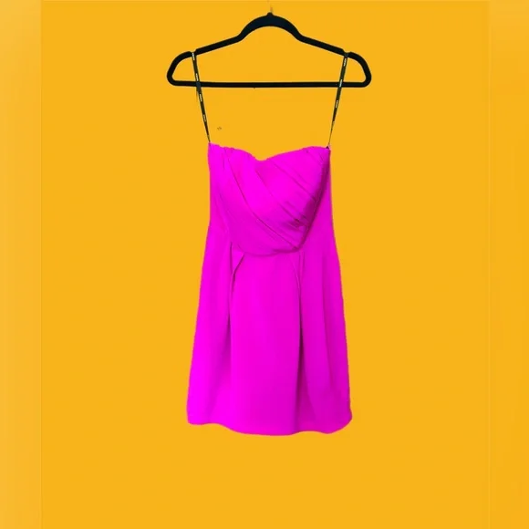 Naven hot pink cocktail dress size L never worn with tags